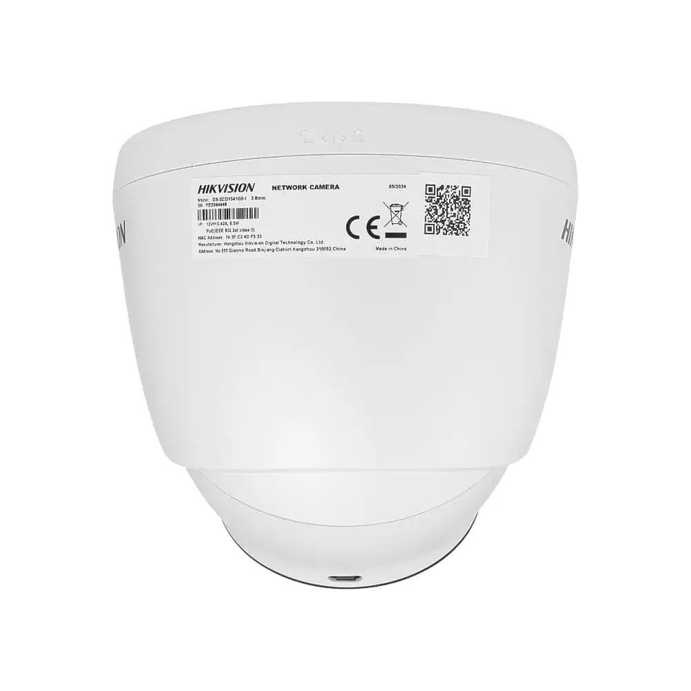 Видеокамера 4 МП IP Hikvision DS-2CD1341G0-I (2.8мм) White - Фото 7